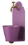 Fontaine murale de jardin avec robinet violet Belfer 42/PR