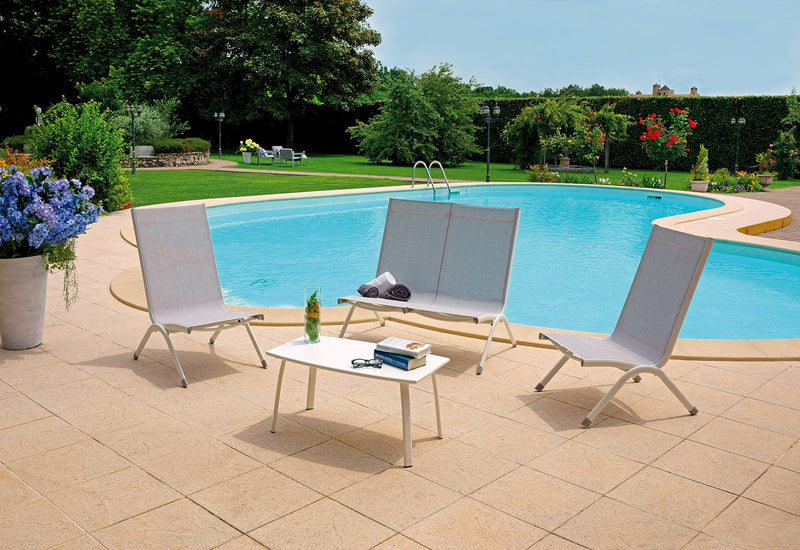 Set da Giardino in Ferro Vorghini Arenzano Melange