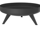 Braciere a Legna da Giardino Ø70x29,3 cm in Acciaio Misa 700 Bowl Nero