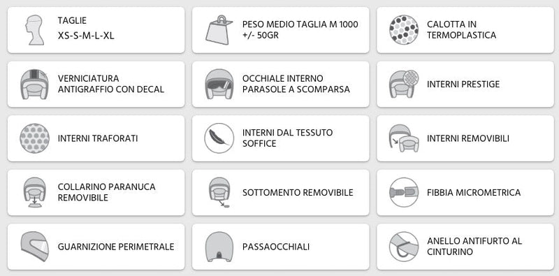 Casco Demi-Jet per Scooter CGM Granada 105G Verde Opaco Varie Misure