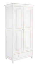 Mobile Armadio 90x55x190 cm 2 Ante 1 Cassetto Colette