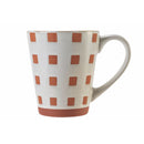 Set 4 Tazzine da Caffè Ø9x10,5 cm in Gres VdE Tivoli 1996 Geometry