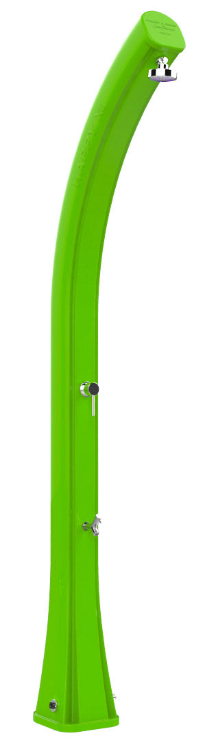 sconto Doccia Solare da Giardino 35L Miscelatore e Lavapiedi Arkema Happy XL Verde chiaro