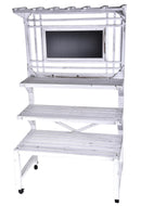 Espositore con 3 Ripiani H 171 cm