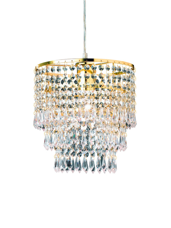 Lampe à suspension d'intérieur E27 en métal laiton poli prezzo