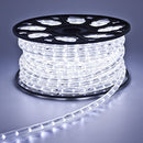Tubo Luminoso 900 LED - 50 Mt Bianco Freddo Uso Esterno Controller 8 Giochi Luce