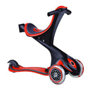 Monopattino Passeggino Triciclo 3 Ruote 5 in 1 Globber Evo Comfort Rosso