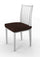 Lot de 2 Housses de Chaise Stretch en Polyester Marron