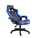 Sedia da Gaming Ergonomica 66x60x134 cm in Similpelle Blu