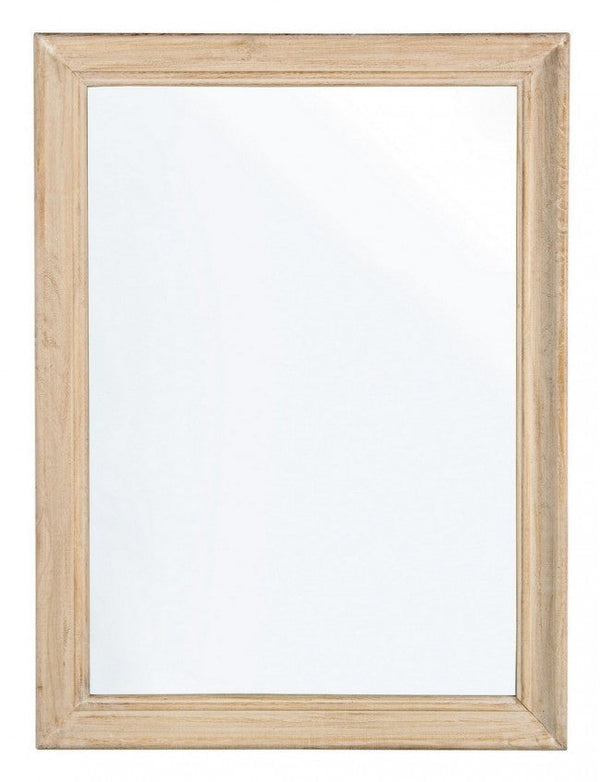 Miroir avec cadre rectangulaire Tiziano 60x80 en bois prezzo