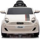 Macchina Elettrica per Bambini Licenza Ufficiale Fiat 500 Small 10,8V 3,1Ah Bianco      