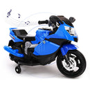 Moto Motocicletta Elettrica per Bambini 6V Kidfun Sportiva Blu