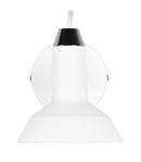 Applique da Interno Attacco E14 in Metallo Bianco Opaco