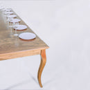 Consolle Allungabile in Legno H77x45x92/305cm Bassano Noce Classica