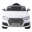 Macchina Elettrica per Bambini 12V con Licenza Audi Q7 Bianco