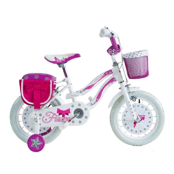Vélo Fille 16" 2 Bow Brakes BKT Blanc et Rose online