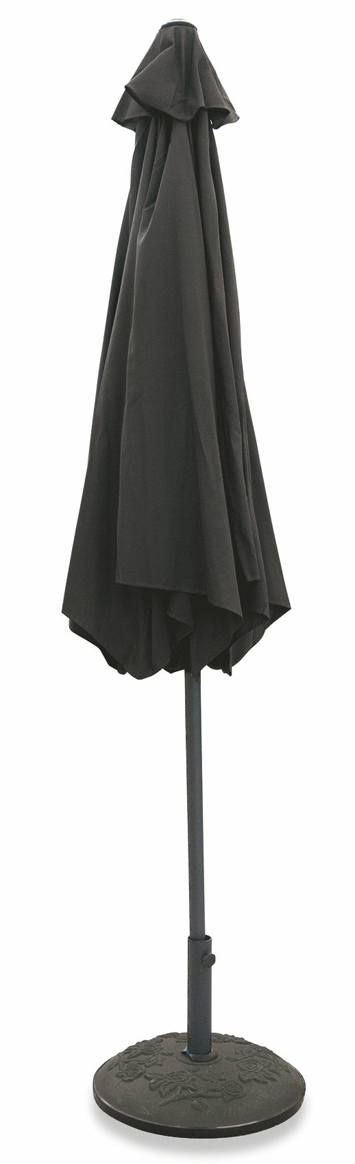 Ombrellone da Giardino 3x4 m Palo Ø48 mm in Alluminio Soriani Cuba Nero