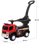 Camion dei Pompieri Elettrico per Bambini 6V Kidfun Rosso