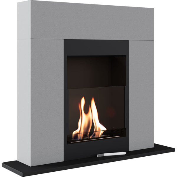 Cheminée au Sol au Bioéthanol Flig El Monte Granite Différentes Tailles sconto