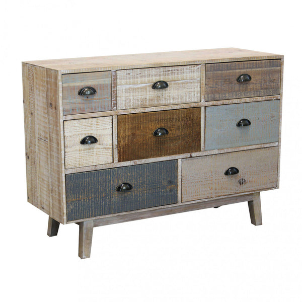 Armoire Donald 125x45x82 h cm en bois multicolore online