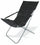 Transat Pliable Canapone Rembourré en Métal Soriani Noir