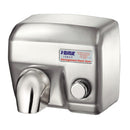 Asciugamani Elettrico Antivandalo con Pulsante 2400W Vama Ariel SP Acciaio Inox Satinato