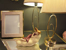 Statuetta Dolly su Nuvola 25x11x16 cm in Resina Rosso