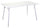 Table de jardin pliante 140x80x74 cm en fer blanc Rovigo