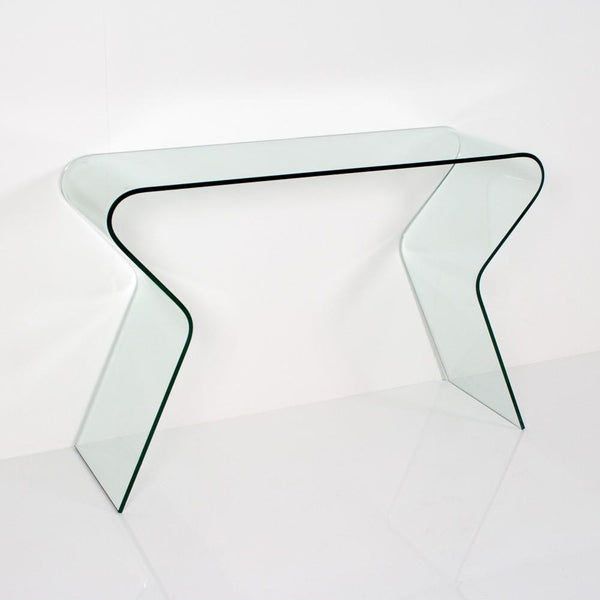 sconto Console Fixe en Verre H80x40x120cm Itamoby Smalle Transparent