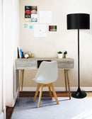 Consolle con 2 Cassetti 120x40x80 h cm in Legno di paulownia Marrone