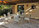 Set da Giardino Tavolo e 6 Sedie in Wicker Ranieri Malindi