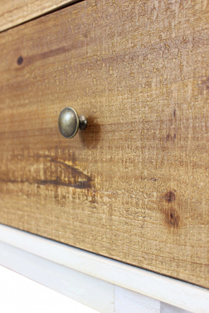 Mobile Baldric 146x45x90 h cm in Legno Bianco