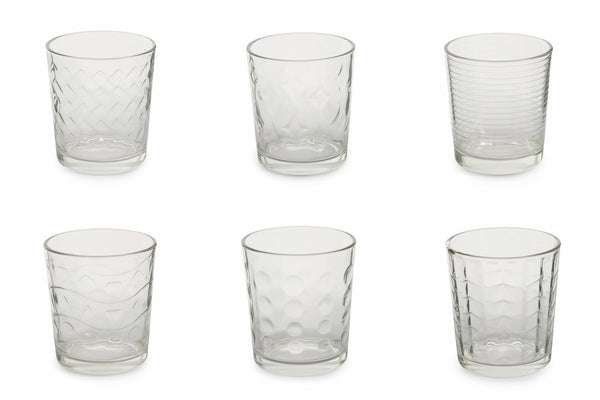 acquista Set de 6 verres Ø8,9x10 cm en verre VdE Tivoli 1996 Clair Transparent