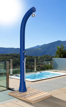 Piatto Doccia da Esterno 100x80 cm in Legno di Okumè Arkema Naturale