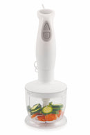 Frullatore ad Immersione Tritatutto 3 in 1 300W Kooper Frullatris Bianco