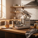 Impastatrice a Spirale Ribaltabile Vasca Estraibile 5Kg 350W Famag Grilletta IM 5S 10 Velocità