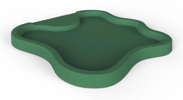 Piatto Doccia da Esterno Giardino in Polietilene HD Arkema Lake Verde Scuro online