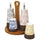 Menage Set Olio Aceto Sale e Pepe Ø7x18 cm  in Gres VdE Tivoli 1996 Classic Nouveau