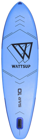 SUP Tavola Gonfiabile 305x81x15 cm con Pagaia Zaino e Accessori Wattsup Sar Blu