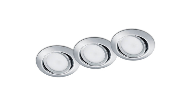 Éclairage intérieur LED encastré en métal chromé acquista