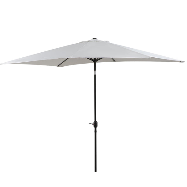 Parasol de jardin rectangulaire en aluminium 2x3m Beach Cream White acquista