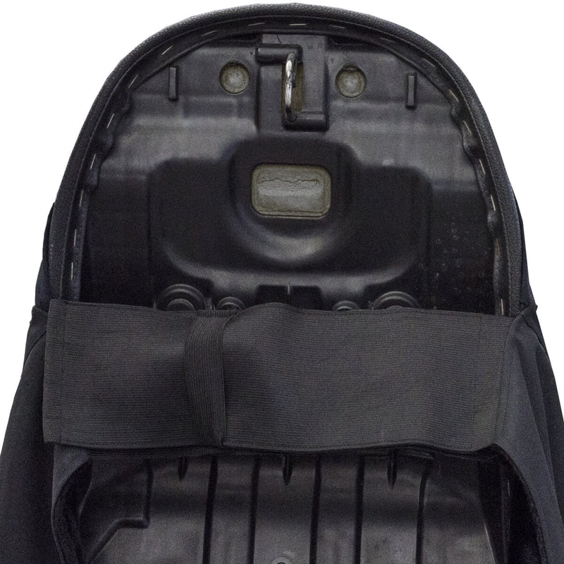 Coprigambe con Pettorina per Moto Scooter Impermeabile T.J. Marvin D02 Nero