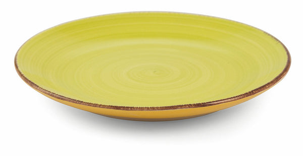 Set de 6 Assiettes à Fruits Ø19x2,5 cm en Gres VdE Tivoli 1996 Baita Vert et Jaune acquista