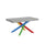 Tavolo Allungabile 160-264x90x77 cm Volantis Cemento