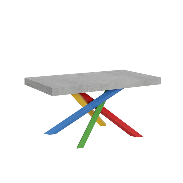 Tavolo Allungabile 160-264x90x77 cm Volantis Cemento online