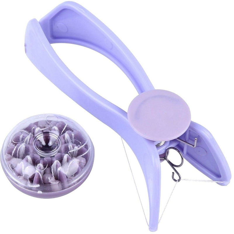 Depilatore facciale a filo arabo elimina peli depilazione rapida a molla