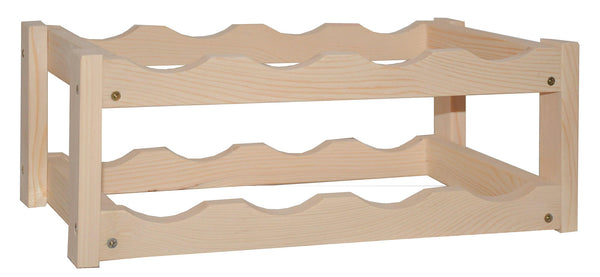online Cantinetta Portabottiglie in Legno 45x25x16,5 cm 8 Bottiglie