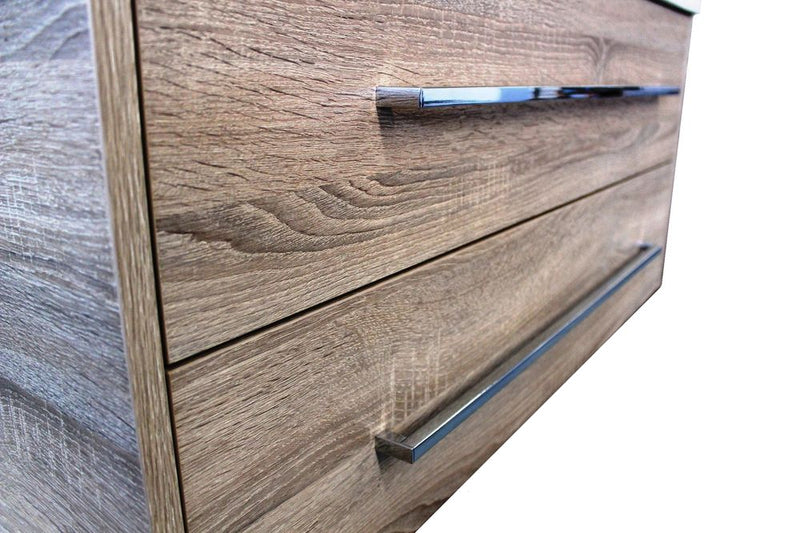 Mobile da Bagno sospeso HW07 Tabacco Chiaro TFT