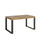 Tavolo Allungabile 160-264x90x77 cm Tecno Premium Quercia Naturale