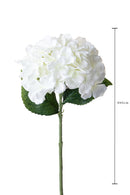 Set 12 Rami Artificiali Ortensia Sing 45 cm 